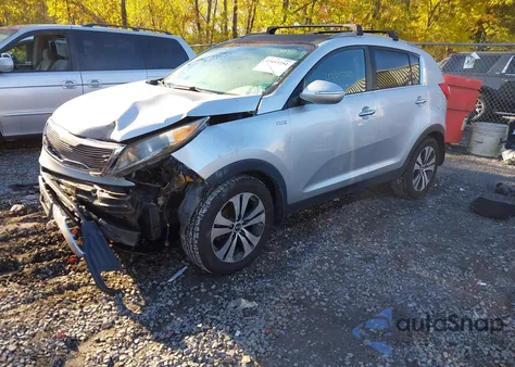 2012 Kia Sportage Ex из США, поврежденный, VIN KNDPCCA2XC7275247